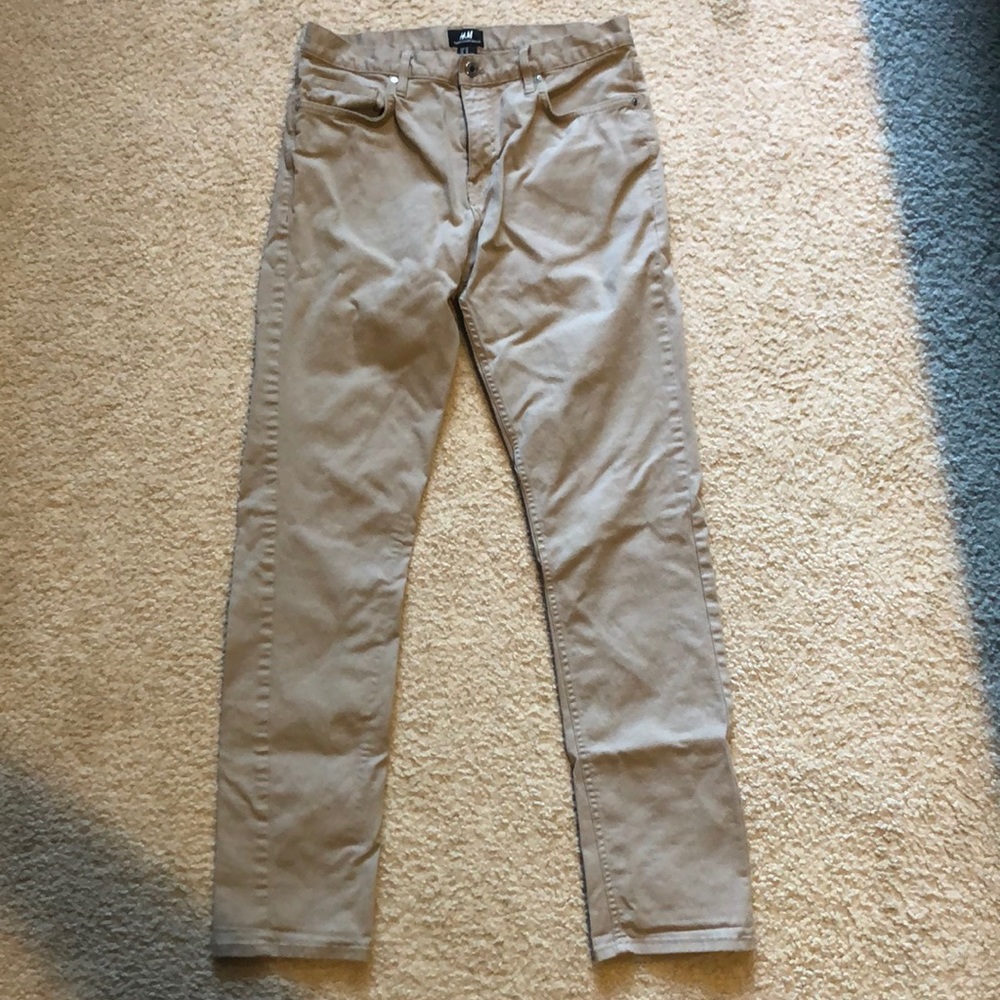 H and M Men’s Khaki Pants size 29
